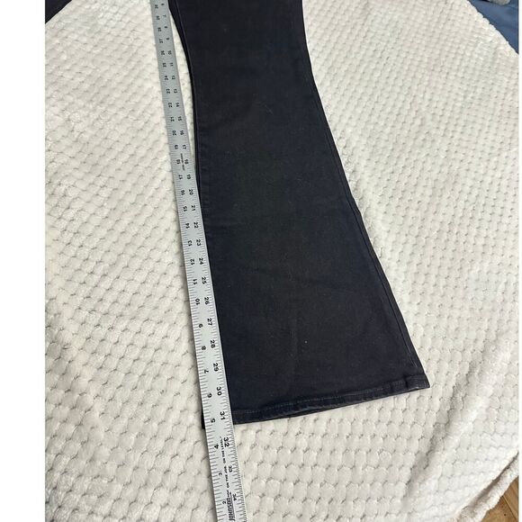 Madewell The Perfect Vintage Flare Jean Women's 26 Black High Rise NWT - Picture 12 of 14